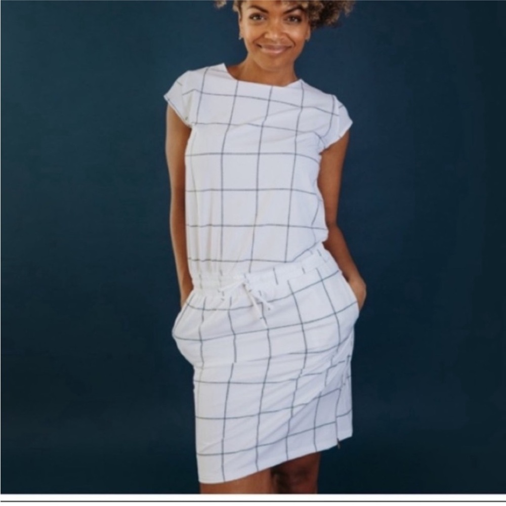 Albion fit going places Windowpane Dress